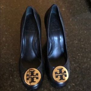 Sally 3.5 inch wedge, Black, 7